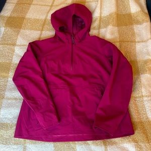 Lululemon anorak rain jacket Wild Berry